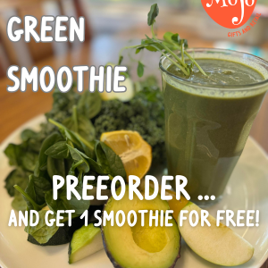 Cafe Mojo's - Cleaning Green Smoothie - 6 day Pre-Order