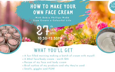 Event – How to make your own face cream